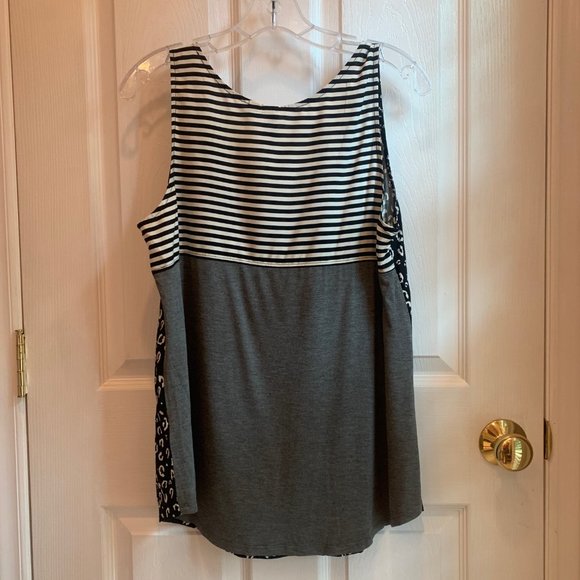 Anthropologie Dolan Mixed Media Tank M - Picture 5 of 6